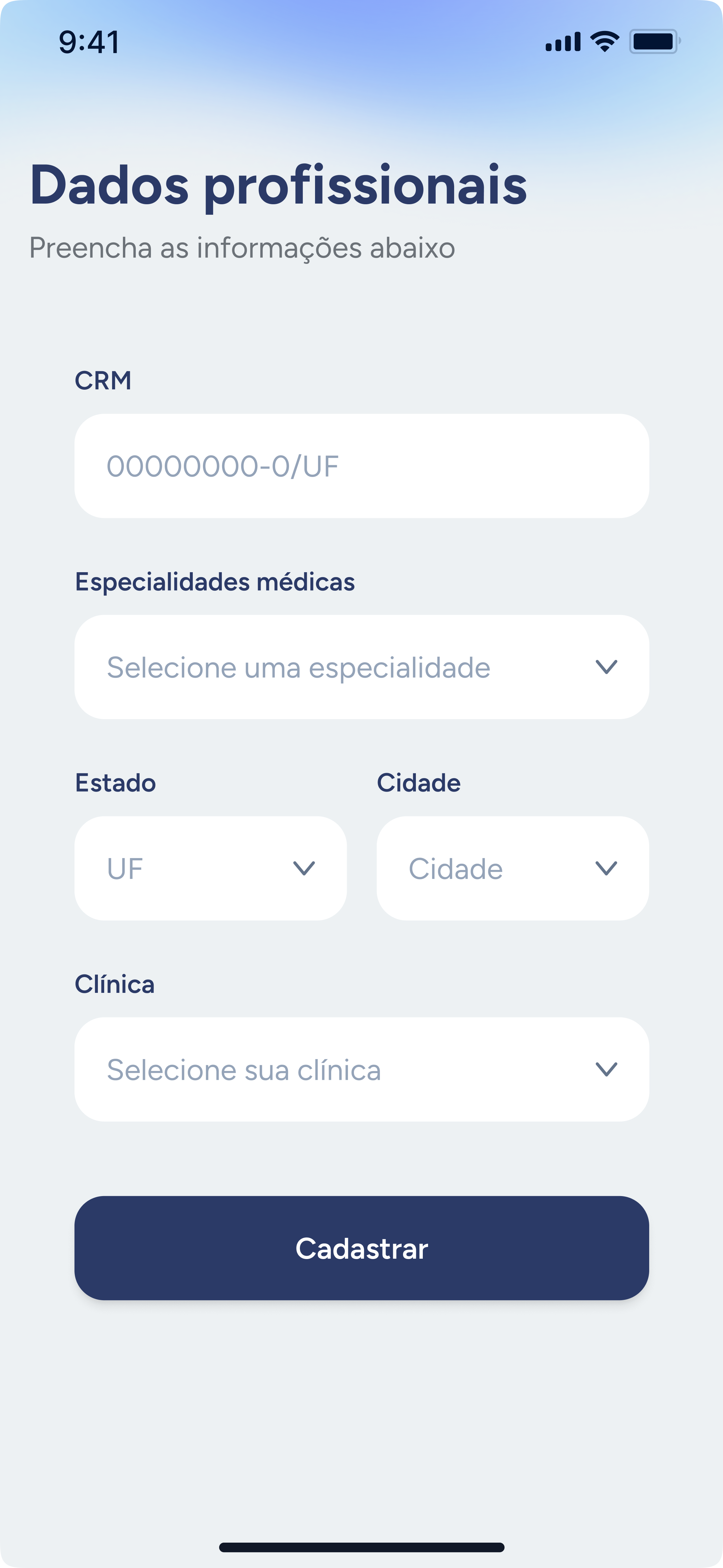 Dados Profissionais